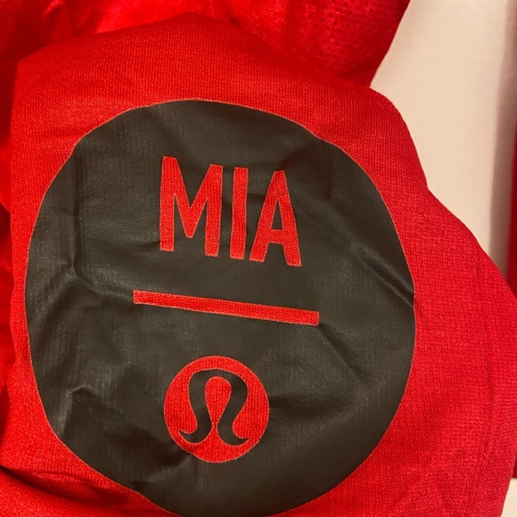 Lululemon Miami Long Sleeve Swiftly Red Size 4 - Picture 3 of 5